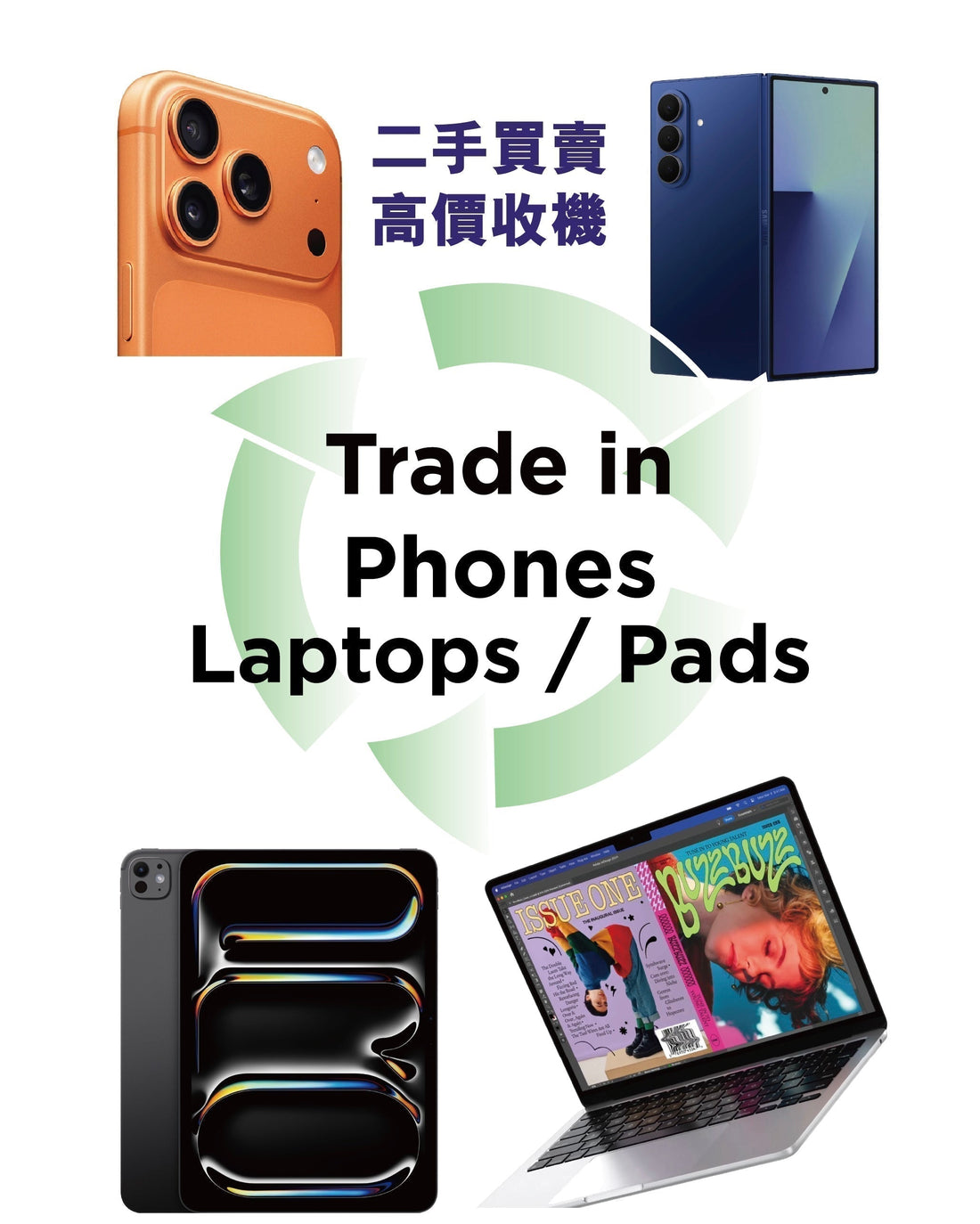 最新收機trade in價 in HKD 12 May 2026
