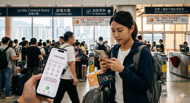 [Attention Travelers] New Mainland China Roaming SIM Rule! Fail to do this before crossing, and you'll lose connection?