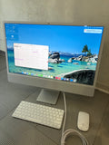 Apple iMac 24" M1 CPU 256GB SSD / 8GB RAM - Like new, w/o box