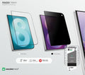 AMAZINGTHING RADIX Vision Glass Screen Protector for iPhone Duo (No Black Edge Full Clear Version)