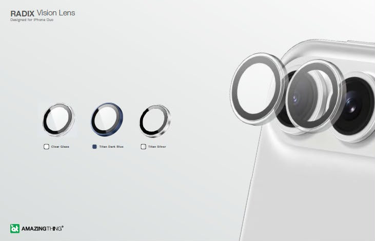 AMAZINGTHING RADIX Vision AR Lens Camera Protector for iPhone Duo