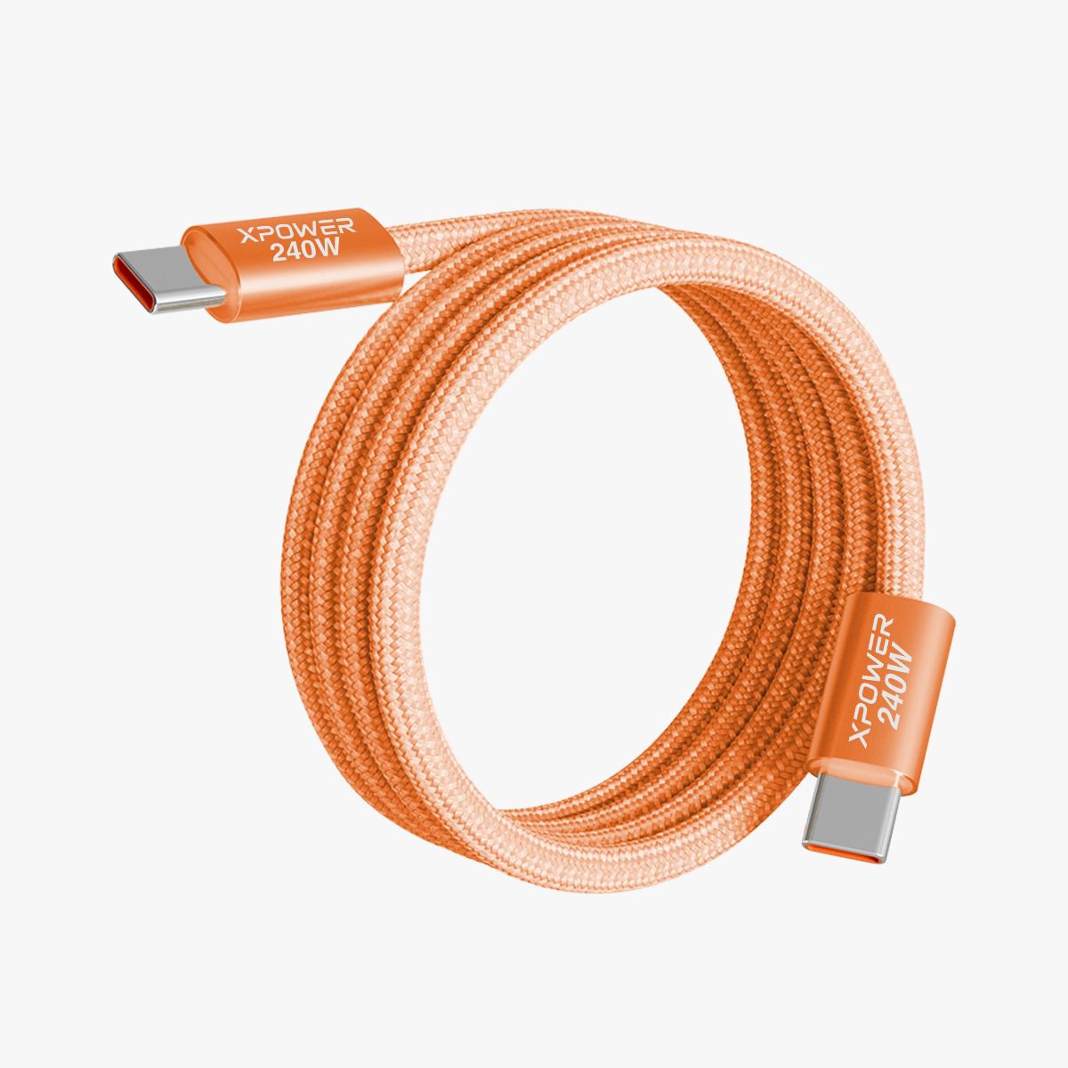 XPOWER CC240 240W 鋅合金超高速充電線 | Zinc Alloy Super Speed Charging Cable